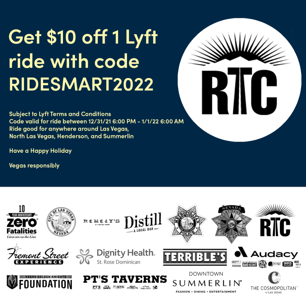 FREE RTC rides and discounts on Lyft for New Year's Eve – Newsroom