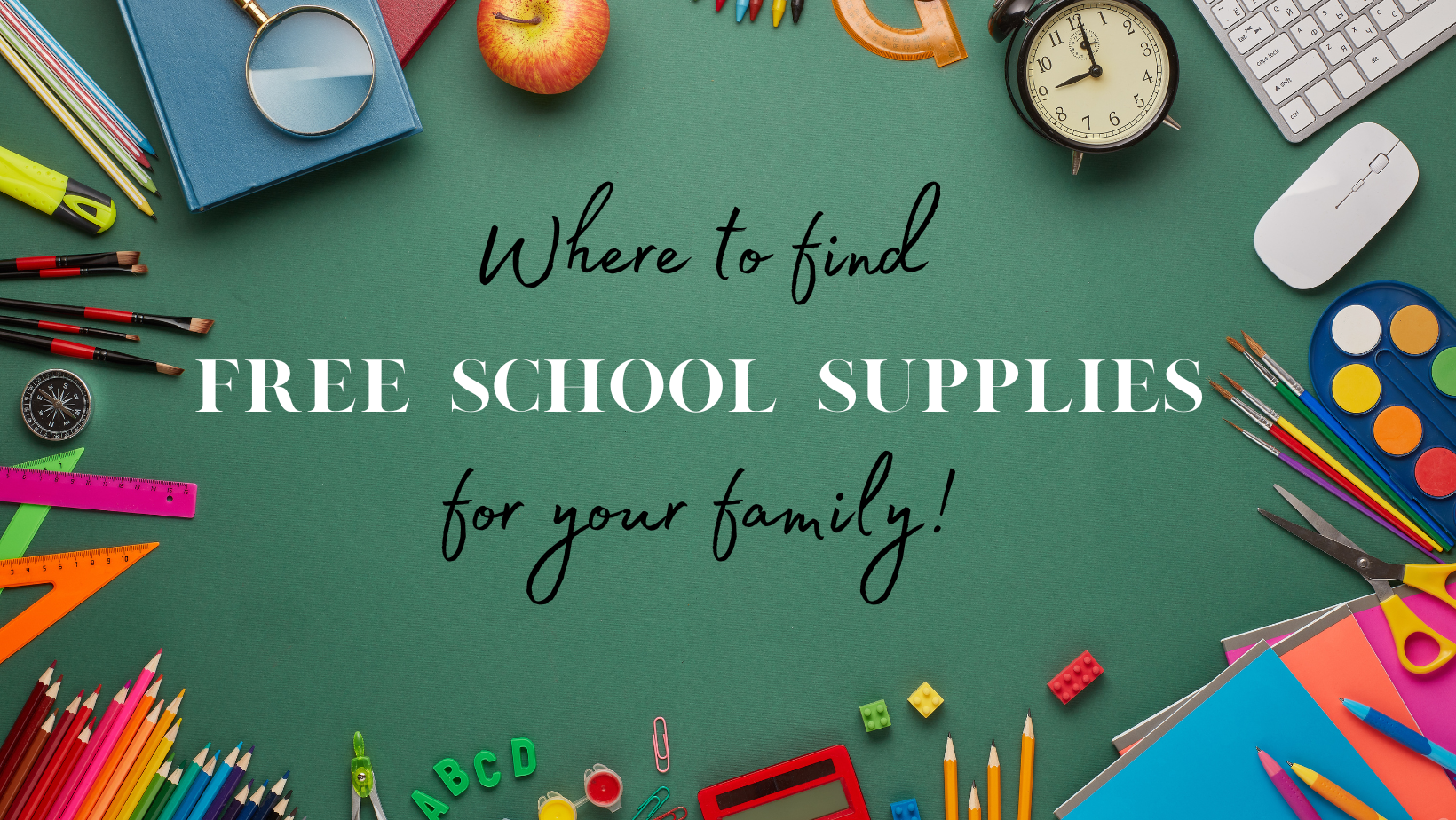 Free school supplies for kids in New York City