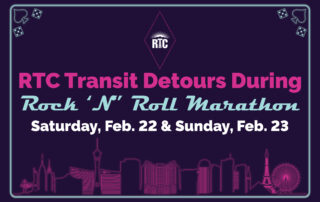 RTC transit detours during Rock 'N' Roll Marathon image